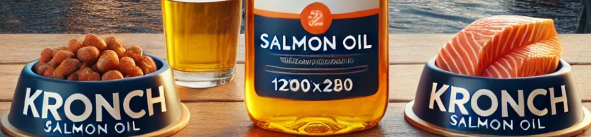 Lososový olej Kronch Henne Pet Food 