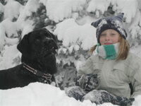 Jmenuji se Art a jsem černý labrador.