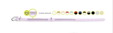 Obojek Modern Art Deluxe bílá