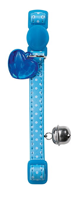 Obojek pro kočku  Small Dots modrý Hunter