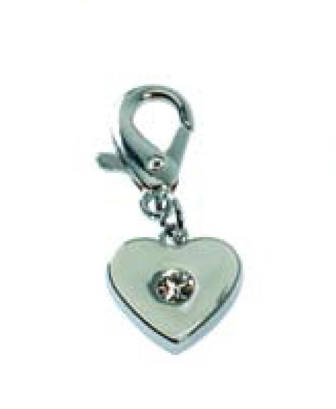 Přívěsek pro psa s kamínkem Heart Hunter
