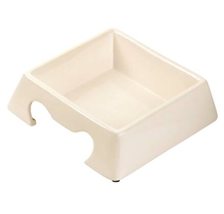 Miska keramická krémová